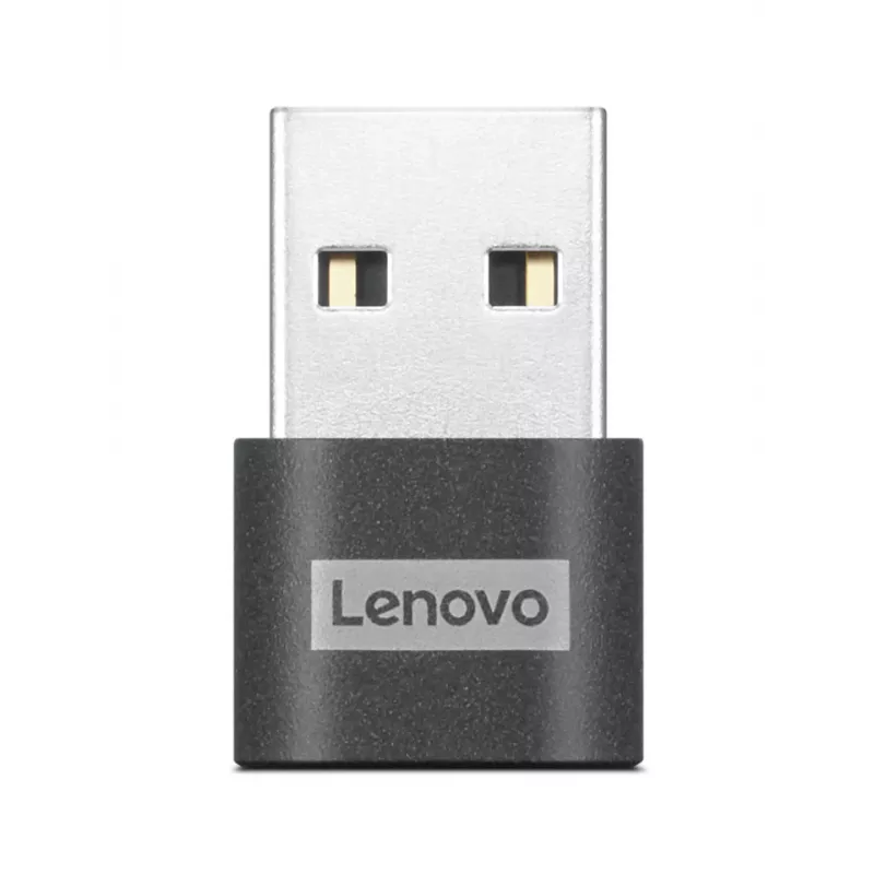 Lenovo 4X91C99226 kabeļa savienotāju pārveidotājs USB-C USB-A melns