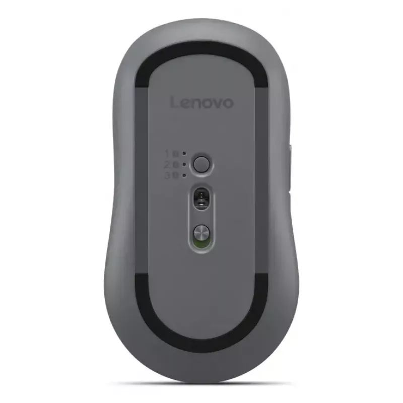 Bezvadu pele abām rokām Lenovo Yoga Office Bluetooth 5.3 optiskā 4000 DPI, 8 pogas, pelēka, AA baterija
