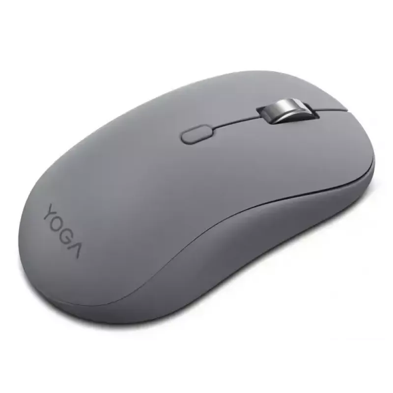 Bezvadu pele abām rokām Lenovo Yoga Office Bluetooth 5.3 optiskā 4000 DPI, 8 pogas, pelēka, AA baterija