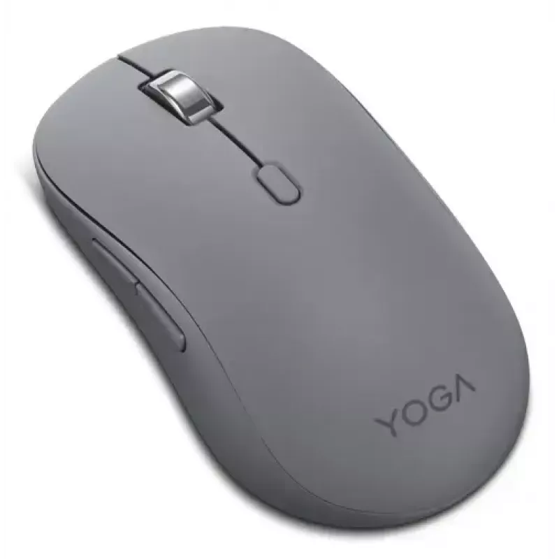 Bezvadu pele abām rokām Lenovo Yoga Office Bluetooth 5.3 optiskā 4000 DPI, 8 pogas, pelēka, AA baterija