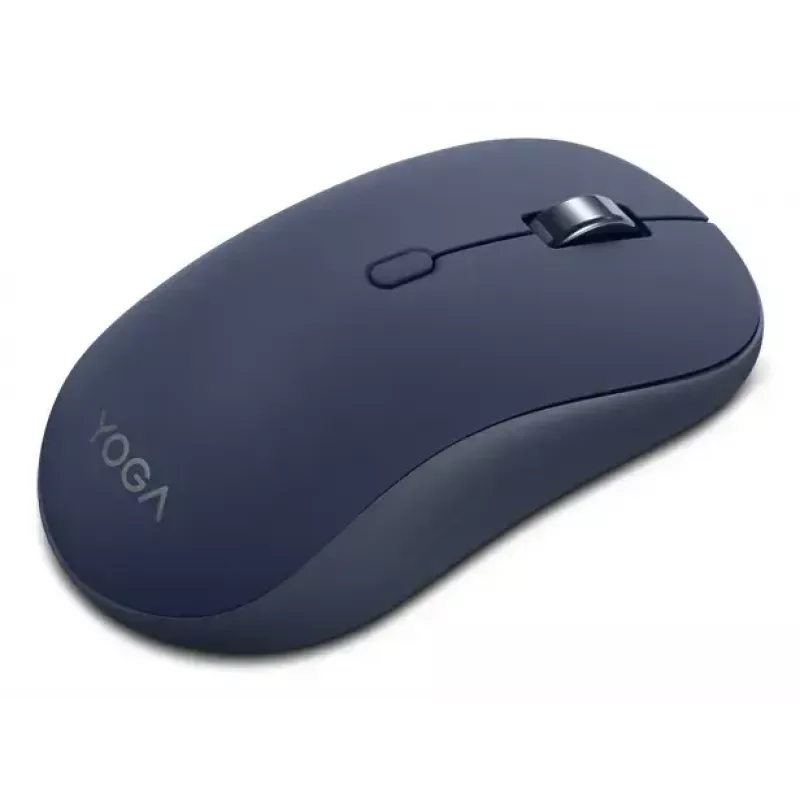 Bezvadu divpusēja Bluetooth optiskā pele Lenovo Yoga — 4000 DPI, 8 pogas, zila