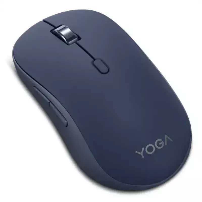 Bezvadu divpusēja Bluetooth optiskā pele Lenovo Yoga — 4000 DPI, 8 pogas, zila