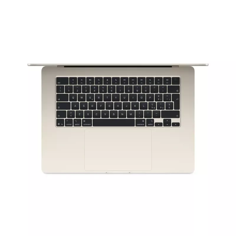 Apple MacBook Air M5 klēpjdators, 15,3 collas (38,9 cm), 16 GB RAM, 512 GB SSD, macOS Tahoe, bēšs