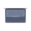 Apple MacBook Neo 13 collu klēpjdators ar A18 Pro 6 kodolu centrālo procesoru, 5 kodolu grafisko procesoru, 8 GB operatīvo atmiņu, 512 GB SSD, Touch ID, indigo krāsā