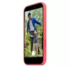 Silikona maciņš ar MagSafe Apple iPhone 17 — Bright Guava, piemērots 6,3 collu (16 cm) ekrānam