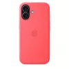 Silikona maciņš ar MagSafe Apple iPhone 17 — Bright Guava, piemērots 6,3 collu (16 cm) ekrānam