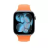 Sporta siksniņa Apple Watch 46mm — Clementine (oranža), izmērs S/M, plaukstas apkārtmērs 140–190 mm
