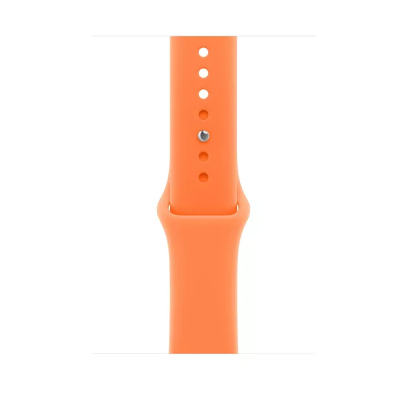 Sporta siksniņa Apple Watch 46mm — Clementine (oranža), izmērs S/M, plaukstas apkārtmērs 140–190 mm