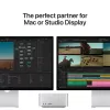 Monitors Apple Studio Display XDR — 27 collu 5K (5120×2880), LED, nano-tekstūras stikls, noliecamais un augstumā regulējamais statīvs, sudraba krāsa