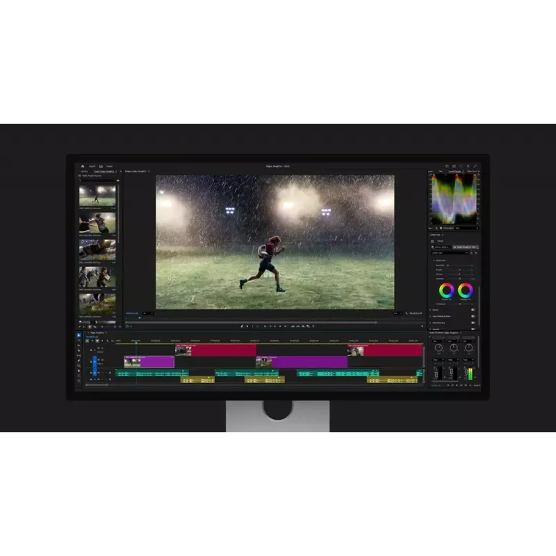 Monitors Apple Studio Display XDR — 27 collu 5K (5120×2880), LED, nano-tekstūras stikls, noliecamais un augstumā regulējamais statīvs, sudraba krāsa