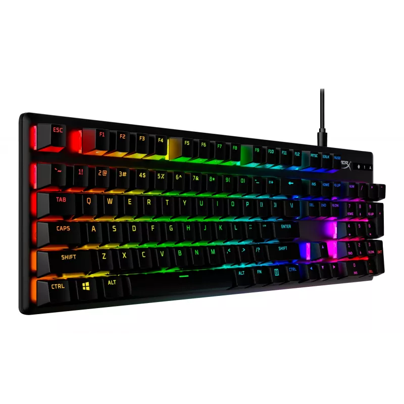 HyperX Alloy Origins PBT HX Blue - mehāniskā spēļu tastatūra