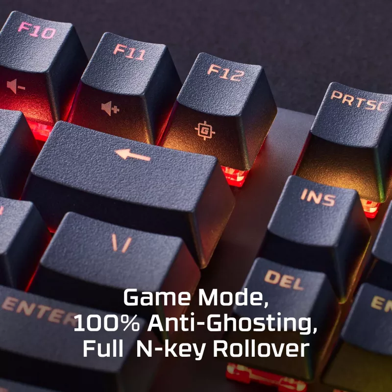 HyperX Alloy Origins PBT HX Blue - mehāniskā spēļu tastatūra