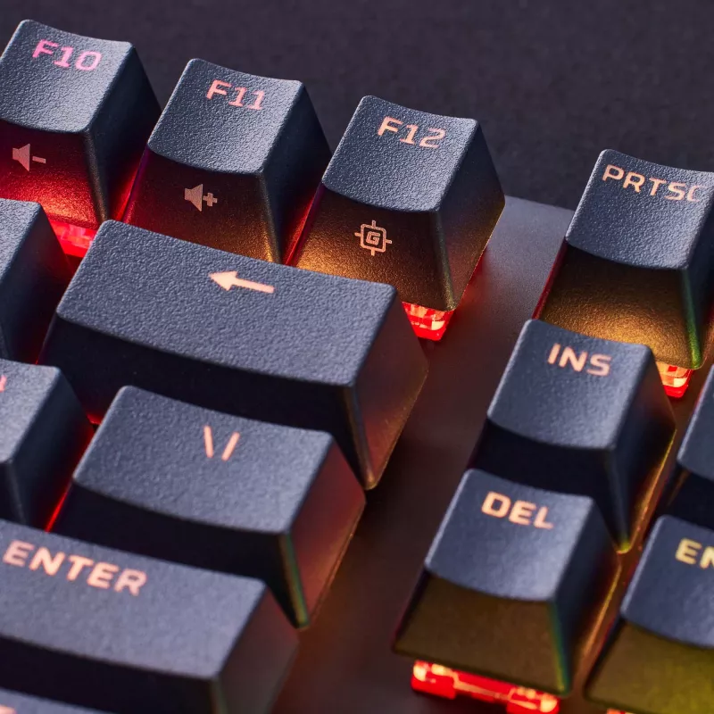 HyperX Alloy Origins PBT HX Blue - mehāniskā spēļu tastatūra