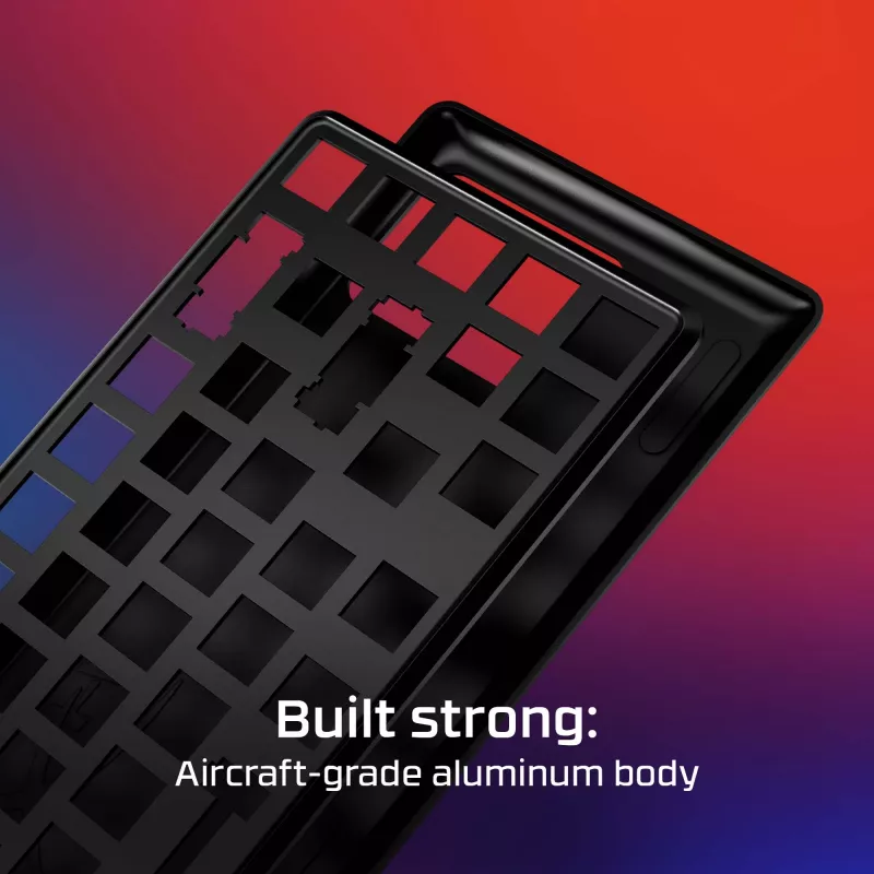 HyperX Alloy Origins Core PBT HX Aqua - mehāniskā spēļu tastatūra