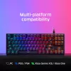 HyperX Alloy Origins Core PBT HX Aqua - mehāniskā spēļu tastatūra