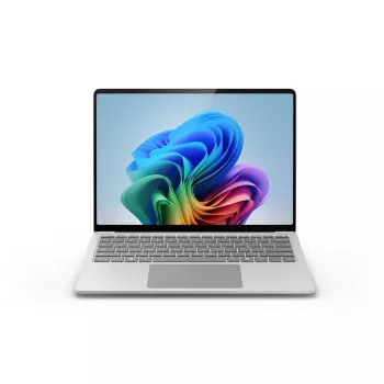 Klēpjdators Microsoft Surface Laptop 7 Copilot+ — Qualcomm Snapdragon X1P-64-100, 13,8 collu 2304×1536 skārienekrāns, 16 GB RAM, 256 GB SSD, platīna krāsa