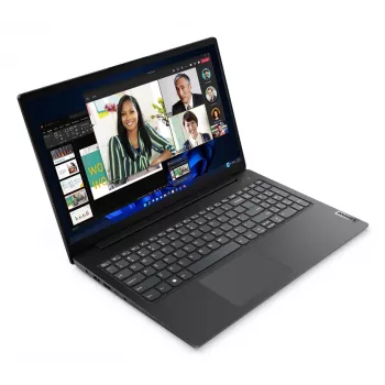 Lenovo V15 G4 AMN AMD Ryzen™ 3 7320U klēpjdators 39,6 cm (15,6 collas) Full HD 8 GB LPDDR5-SDRAM 256 GB SSD Wi-Fi 5 (802.11ac) Windows 11 Home franču Melna