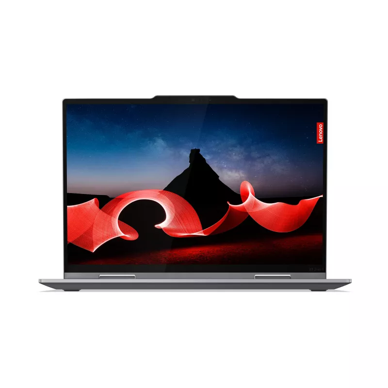 Lenovo ThinkPad X1 2-in-1 Gen 9 Intel Core Ultra 7 155U Hybrid (2-in-1) 35,6 cm (14 collas) Skārienjūtīgs WUXGA 16 GB LPDDR5x-SDRAM 512 GB SSD Wi-Fi 6E (802.11ax) Windows 11 Pro vācu pelēks