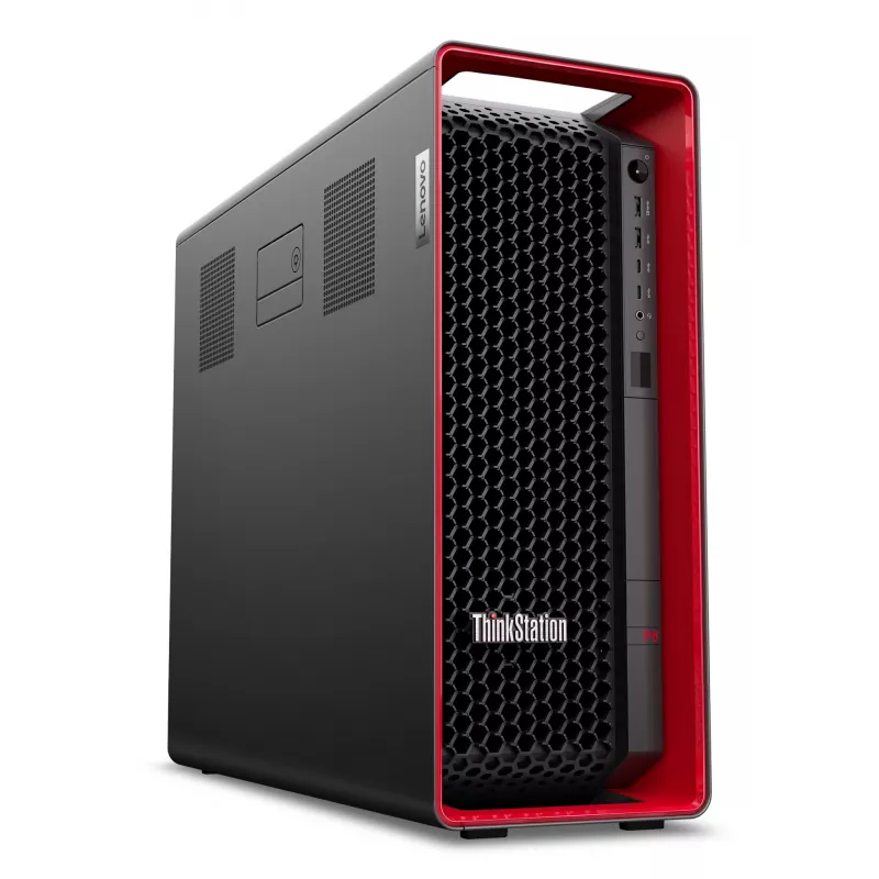 Lenovo ThinkStation P8 AMD Ryzen Threadripper PRO 7945WX 64 GB DDR5-SDRAM 1 TB SSD Windows 11 Pro tornis darbstacija melna