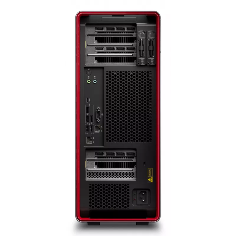 Lenovo ThinkStation P8 AMD Ryzen Threadripper PRO 7945WX 64 GB DDR5-SDRAM 1 TB SSD Windows 11 Pro tornis darbstacija melna