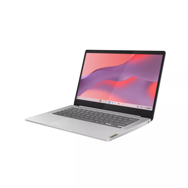Lenovo IdeaPad plāns 3 Chrome 14M868 MediaTek Kompanio 520 Chromebook 35,6 cm (14 collas) Full HD 4 GB LPDDR4x-SDRAM 128 GB eMMC Wi-Fi 6 (802.11ax) ChromeOS Pelēks