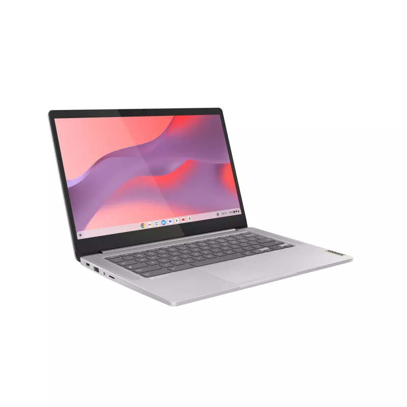 Lenovo IdeaPad plāns 3 Chrome 14M868 MediaTek Kompanio 520 Chromebook 35,6 cm (14 collas) Full HD 4 GB LPDDR4x-SDRAM 128 GB eMMC Wi-Fi 6 (802.11ax) ChromeOS Pelēks