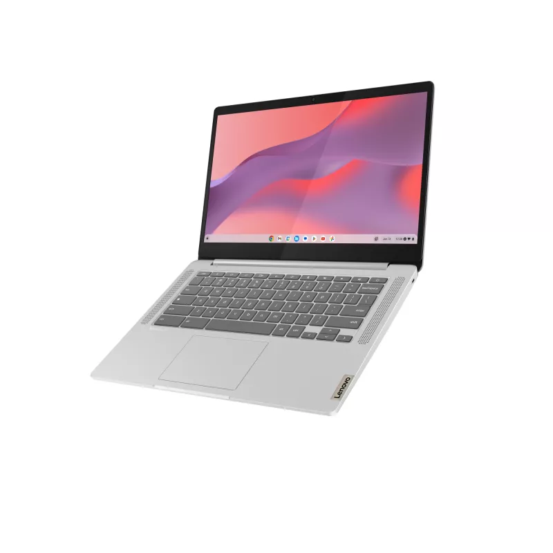 Lenovo IdeaPad plāns 3 Chrome 14M868 MediaTek Kompanio 520 Chromebook 35,6 cm (14 collas) Full HD 4 GB LPDDR4x-SDRAM 128 GB eMMC Wi-Fi 6 (802.11ax) ChromeOS Pelēks