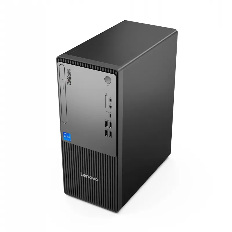 Lenovo ThinkCentre neo 50t Gen 5 Intel® Core™ i3 i3-14100 8 GB DDR5-SDRAM 256 GB SSD Windows 11 Pro Tornis PC Melns