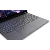 Lenovo ThinkPad P16 Gen 2 Intel® Core™ i7 i7-14700HX Mobilā darbstacija 40,6 cm (16 collas) WUXGA 32 GB DDR5-SDRAM 1 TB SSD Intel Arc Pro A30M Wi-Fi 6E (802.11ax) Windows 11 Pro Vācu Melna