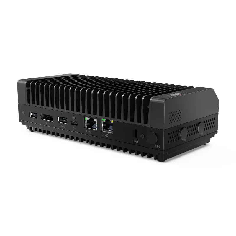 Lenovo ThinkEdge SE30 Intel® Core™ i5 i5-1145GRE 16 GB DDR4-SDRAM 512 GB SSD Windows 11 IoT Enterprise Mini dators Melns