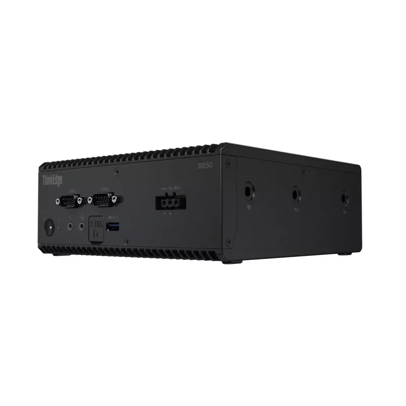 Lenovo ThinkEdge SE50 Intel® Core™ i5 i5-8365UE 16 GB DDR4-SDRAM 512 GB SSD Windows 11 IoT Enterprise Mini PC Melns