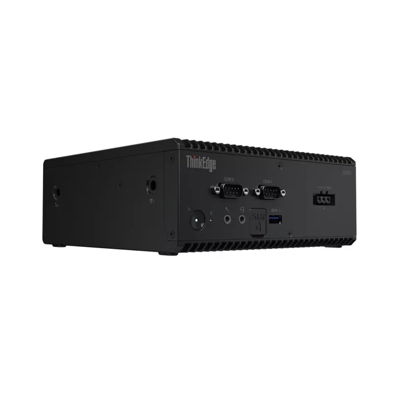 Lenovo ThinkEdge SE50 Intel® Core™ i5 i5-8365UE 16 GB DDR4-SDRAM 512 GB SSD Windows 11 IoT Enterprise Mini PC Melns