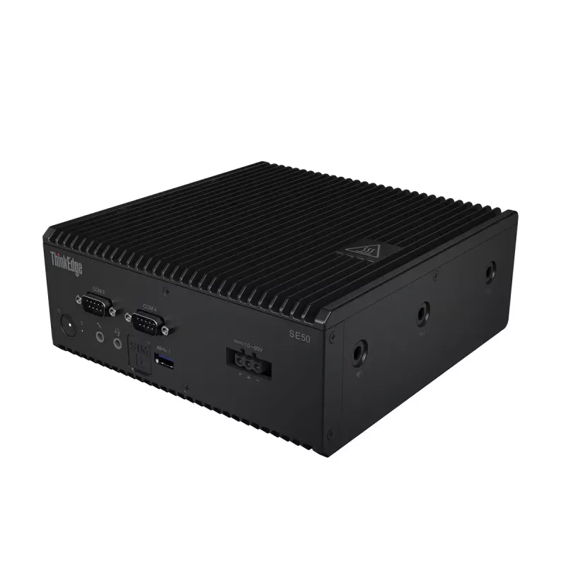 Lenovo ThinkEdge SE50 Intel® Core™ i5 i5-8365UE 16 GB DDR4-SDRAM 512 GB SSD Windows 11 IoT Enterprise Mini PC Melns