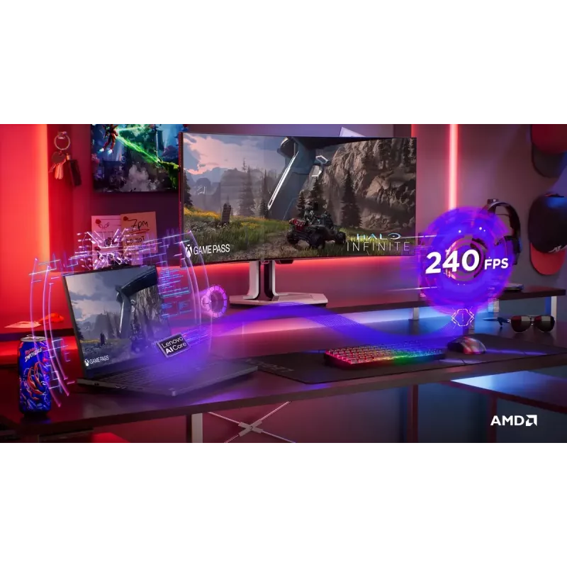 Klēpjdators Lenovo Legion Pro 5 16 WQXGA – AMD Ryzen 9 9955HX, 32GB RAM, 1TB SSD, NVIDIA RTX 5070 8GB, Windows 11 Home