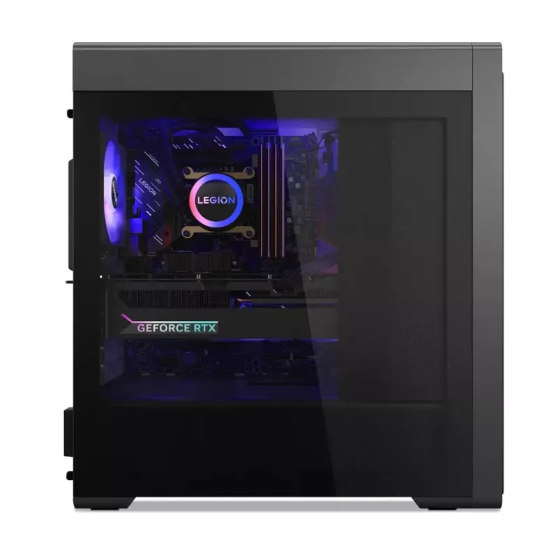Galddators Lenovo Legion T7 34IAS10 – Intel Core Ultra 7 265KF 20 kodolu, 64 GB DDR5, 2 TB PCIe 4.0 SSD, NVIDIA GeForce RTX 5070 Ti, Storm pelēka