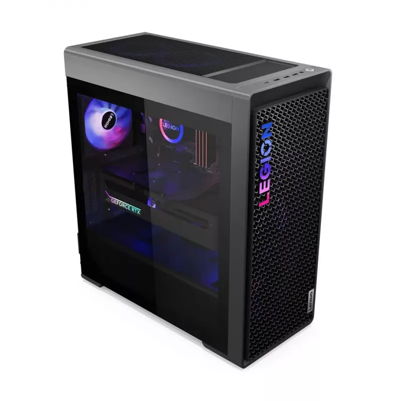 Galddators Lenovo Legion T7 34IAS10 – Intel Core Ultra 7 265KF 20 kodolu, 64 GB DDR5, 2 TB PCIe 4.0 SSD, NVIDIA GeForce RTX 5070 Ti, Storm pelēka