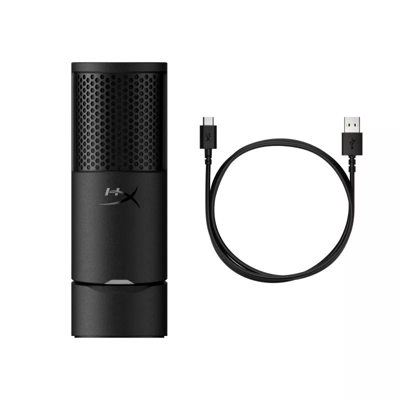 Spēļu konsoles mikrofons HyperX Solocast 2 BLK Mic