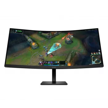 HP OMEN LCD 34c G2 curved VA 34 86,4 cm WQHD 3440x1440 1ms 185 Hz 400 nits2xHDMIDPVESA datora monitors 86,4 cm (34 collas) 3440 x 1440 pikseļi Wide Quad HD Melns