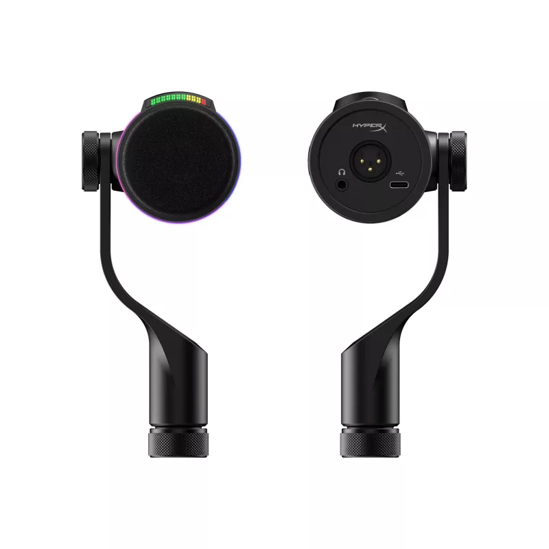 HyperX FlipCast - USB/XLR dinamiskais mikrofons (melns), Dinamiskais mikrofons, -10 dB, 20 - 20000 Hz, 0,05%, 1 Ω, 192 kHz