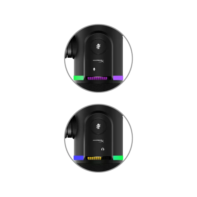 HyperX FlipCast - USB/XLR dinamiskais mikrofons (melns), Dinamiskais mikrofons, -10 dB, 20 - 20000 Hz, 0,05%, 1 Ω, 192 kHz