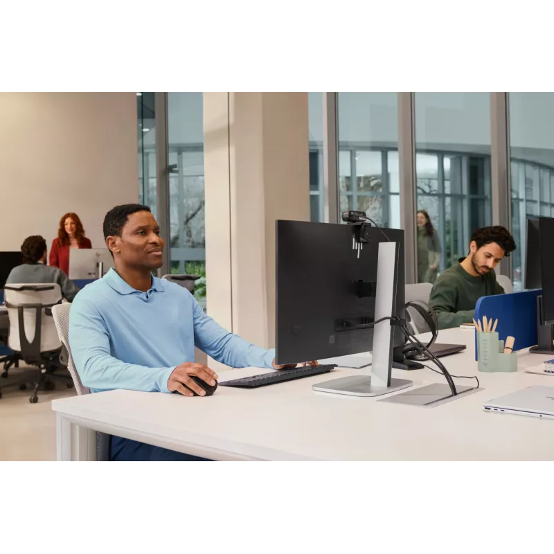 Bezvadu ergonomiskā slīpā pele HP Tilt Ergonomic 725M, melna