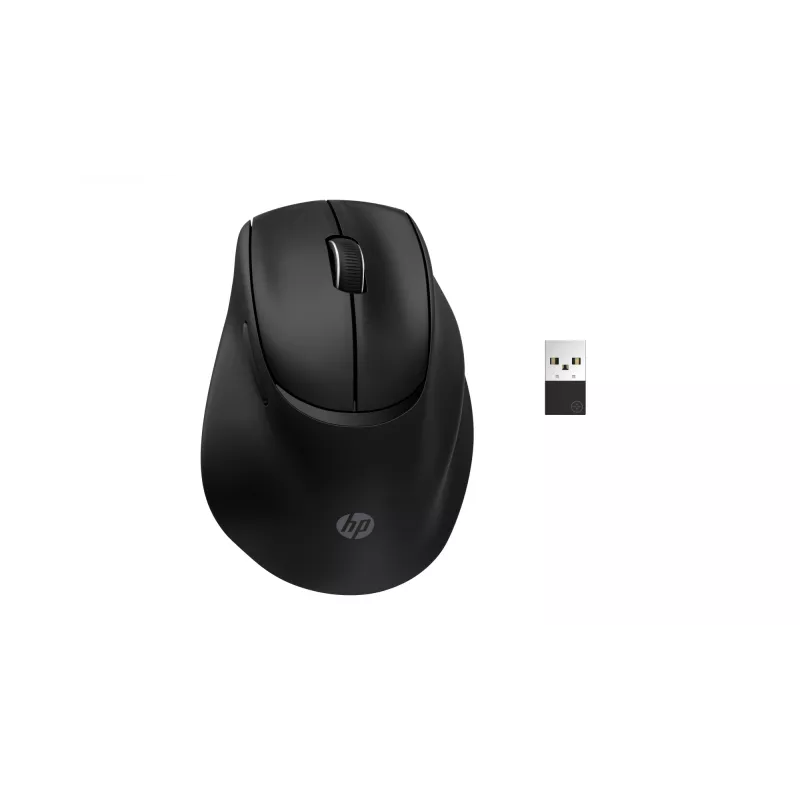 Bezvadu ergonomiskā slīpā pele HP Tilt Ergonomic 725M, melna