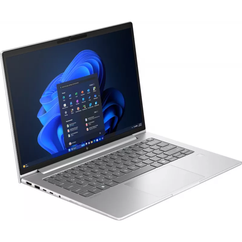 HP EliteBook 6 G1i Intel Core Ultra 5 225U klēpjdators 35,6 cm (14 collas) WUXGA 16 GB DDR5-SDRAM Wi-Fi 7 (802.11be) Windows 11 Pro AI PC sudraba krāsā