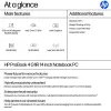 HP ProBook 4 G1iR Intel Core 5 120U Portatīvais dators 35,6 cm (14 collas) WUXGA 16 GB DDR5-SDRAM Wi-Fi 6E (802.11ax) Windows 11 Pro Sudraba