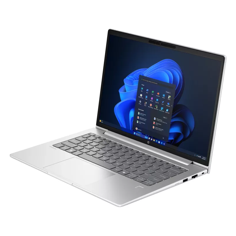 HP ProBook 4 G1iR Intel Core 5 120U Portatīvais dators 35,6 cm (14 collas) WUXGA 16 GB DDR5-SDRAM Wi-Fi 6E (802.11ax) Windows 11 Pro Sudraba