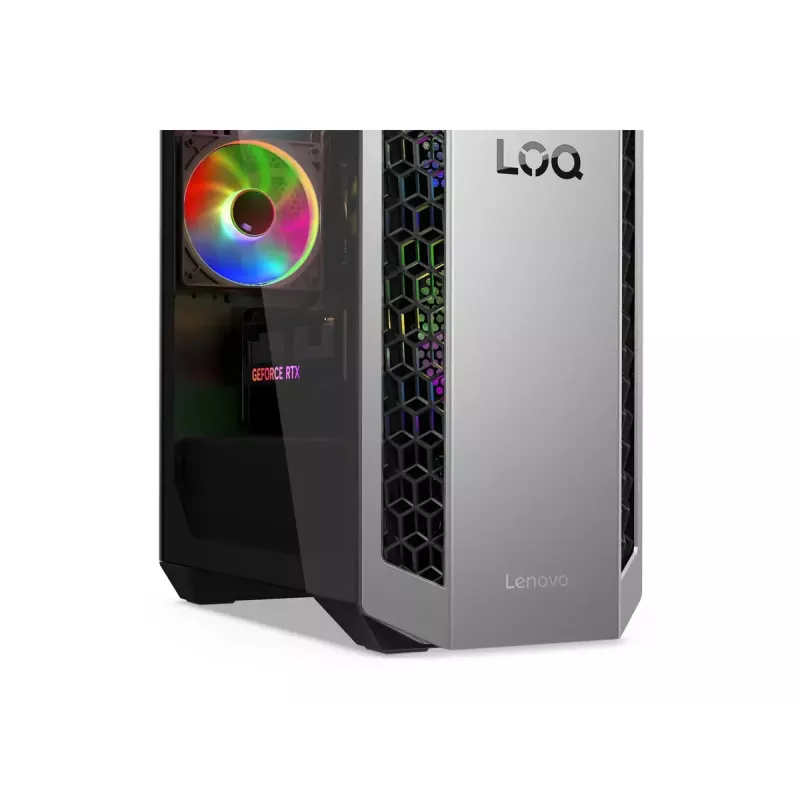 Galddatora tornis Lenovo LOQ 26ADR10 — AMD Ryzen 7 8745HX, 32 GB DDR5 (2×16 GB), 1 TB, NVIDIA GeForce RTX 5060 Ti, Windows 11 Home