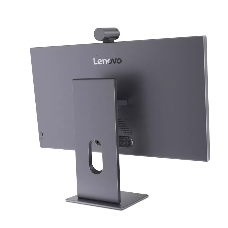 Monitors Lenovo Yoga Pro 27UD-10 — 26,5 collu QD-OLED 4K (3840×2160), 0,03 ms, USB-C centrmezgls, VESA, skaļruņi, augstuma regulēšana, melns