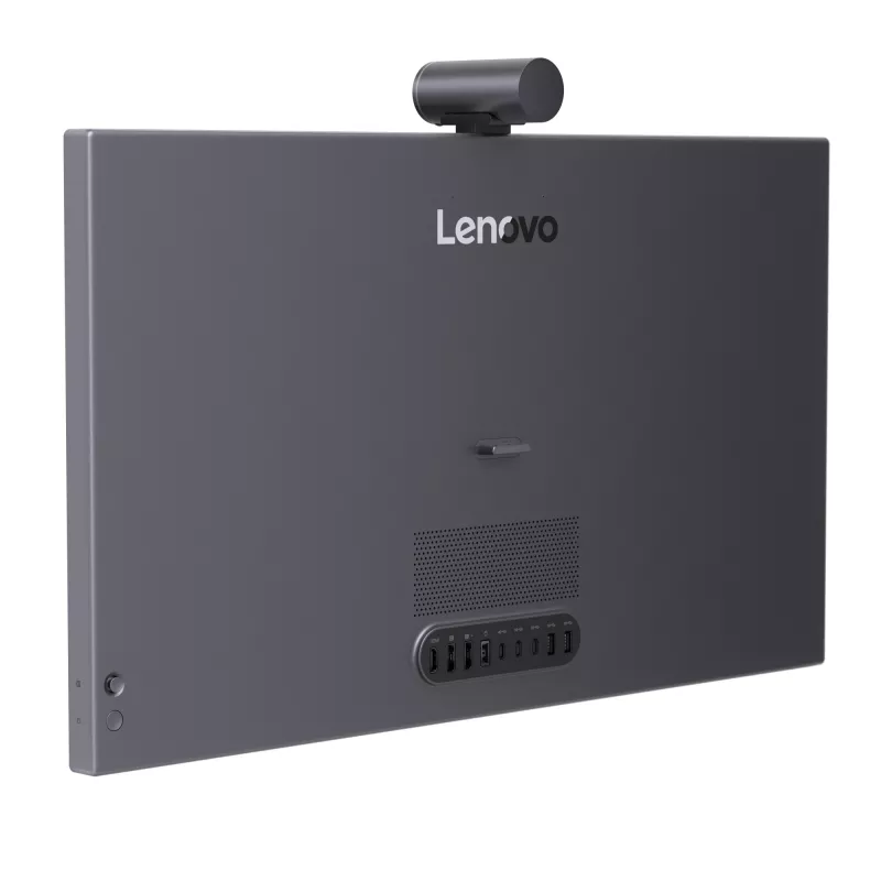 Monitors Lenovo Yoga Pro 27UD-10 — 26,5 collu QD-OLED 4K (3840×2160), 0,03 ms, USB-C centrmezgls, VESA, skaļruņi, augstuma regulēšana, melns