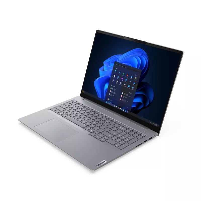 Lenovo ThinkBook 16 G9 AHP AMD Ryzen™ 7 250 klēpjdators 40,6 cm (16 collas) WUXGA 32 GB DDR5-SDRAM 1 TB SSD Wi-Fi 7 (802.11be) Windows 11 Pro vācu pelēks