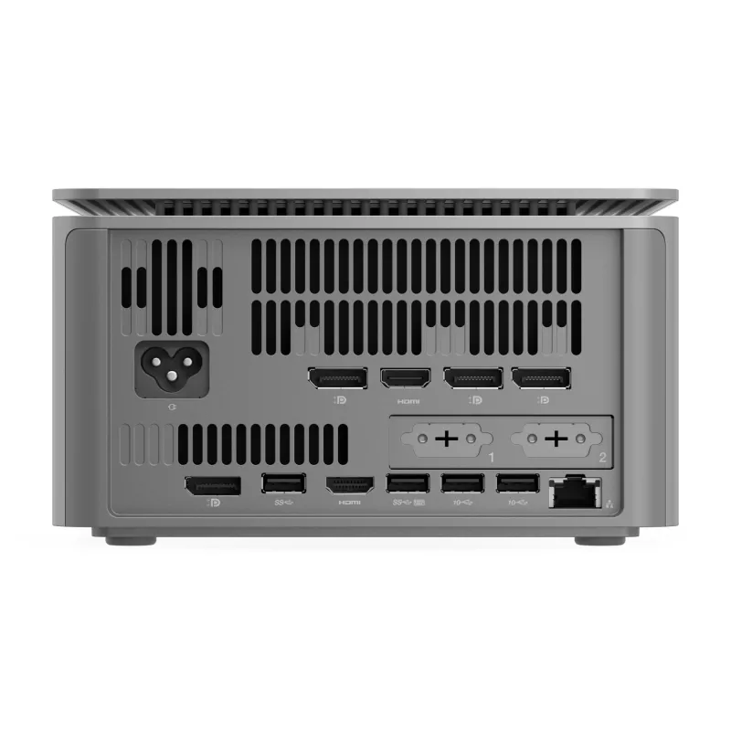 Lenovo ThinkCentre neo Ultra Intel® Core™ i7 i7-14700T 16 GB DDR5-SDRAM 1 TB SSD NVIDIA GeForce RTX 4060 Windows 11 Pro Mini PC pelēkā krāsā